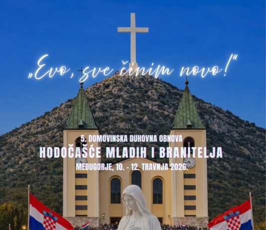 5. Domovinska duhovna obnova – „Evo me, mene pošalji!“ Međugorje, 10. – 12. travnja 2026.