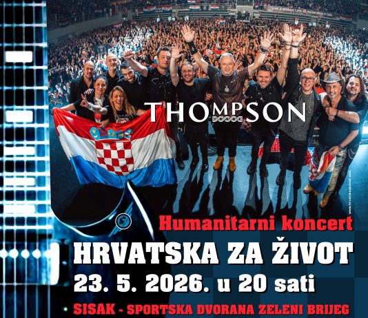 Veliki humanitarni koncert udruge “Hrvatska za Život”