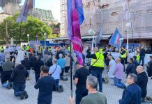 I ove prve subote muškarci mole krunicu na 31 lokaciji diljem Hrvatske