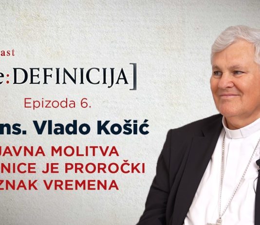 Biskup Vlado Košić bez zadrške o vjeri, Domovinskom ratu i javnoj molitvi krunice